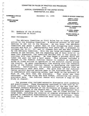 US Courts Form CV12 1995