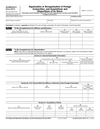 IRS Form 5471SO