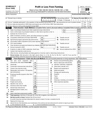 IRS Form 1040SF