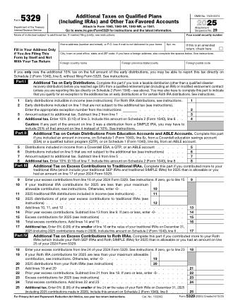 IRS Form 5329