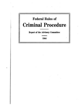 US Courts Form CR06 1944