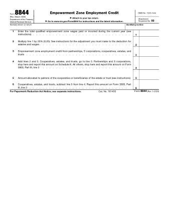 IRS Form 8844