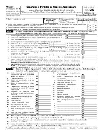 IRS Form 1040SFS