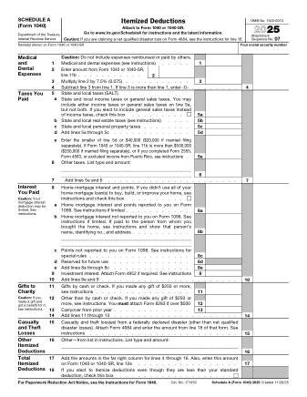 IRS Form 1040SA