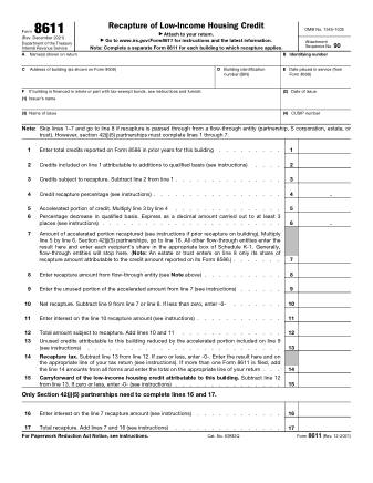 IRS Form 8611