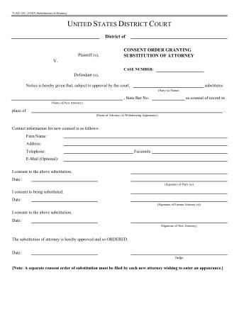 US Courts Form AO154 0