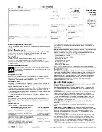 IRS Form 8922