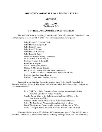 US Courts Form CR04 2009 MIN