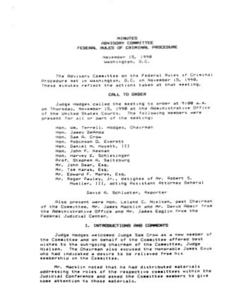 US Courts Form CR11 1990MIN