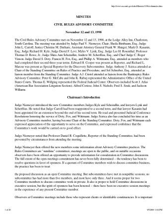 US Courts Form CV1198