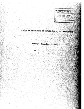 US Courts Form CV11 1937 MIN