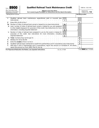IRS Form 8900