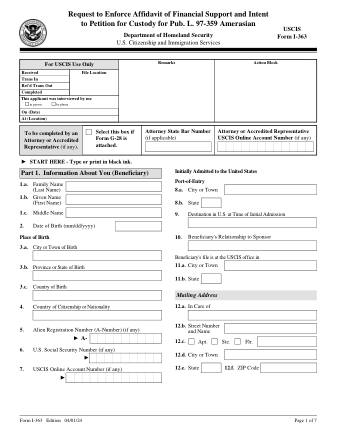 USCIS Form I-363