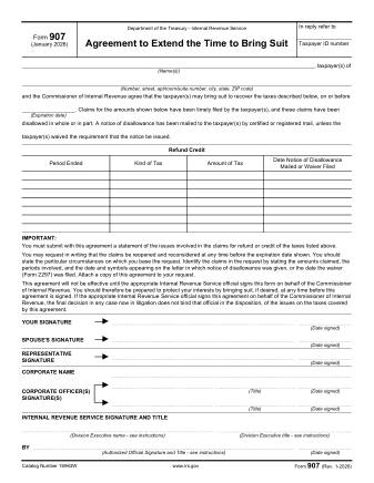 IRS Form 907
