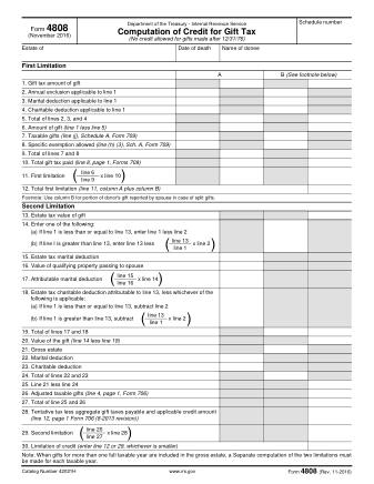 IRS Form 4808