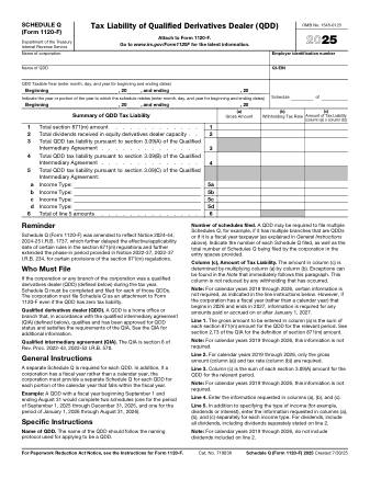 IRS Form 1120FQ