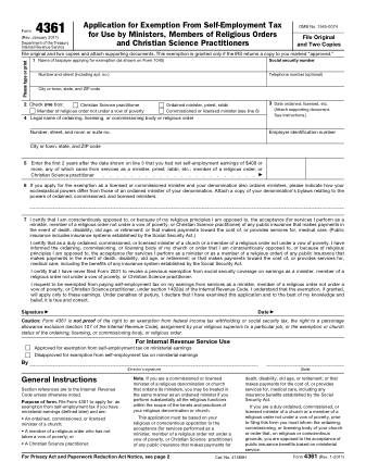 IRS Form 4361