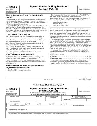 IRS Form 8283V
