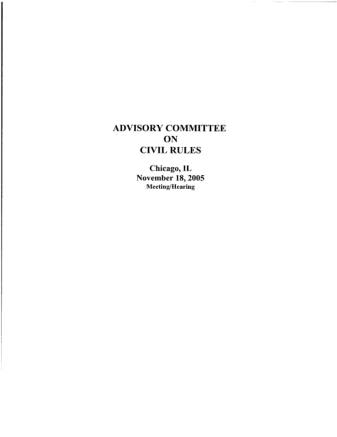 US Courts Form CV2005 11