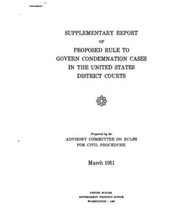 US Courts Form CV03 1951