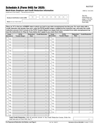 IRS Form 940SA