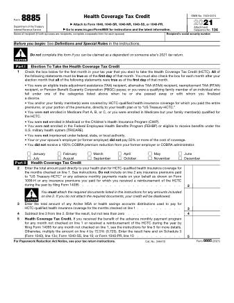 IRS Form 8885