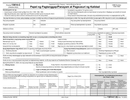 IRS Form 13614TL