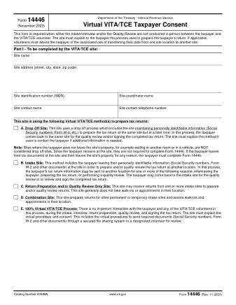 IRS Form 14446