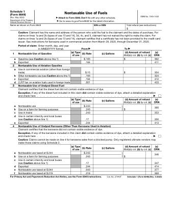 IRS Form 8849S1