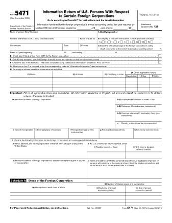 IRS Form 5471