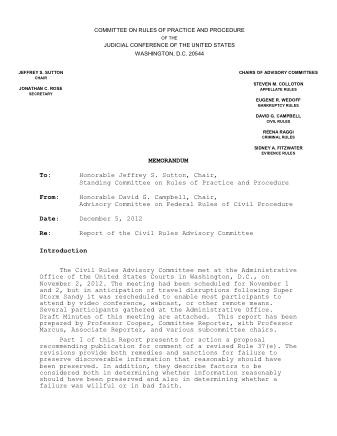 US Courts Form CV12 2012