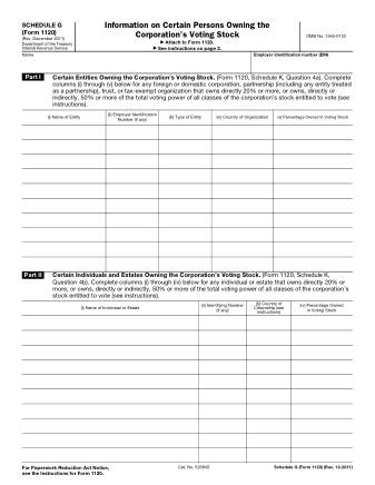 IRS Form 1120SG