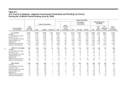 US Courts Form B01JUN08
