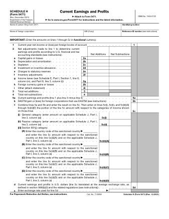 IRS Form 5471SH